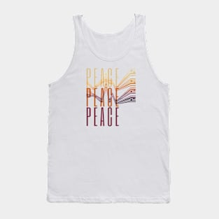 Peace and Growth mindset, productivity Tank Top